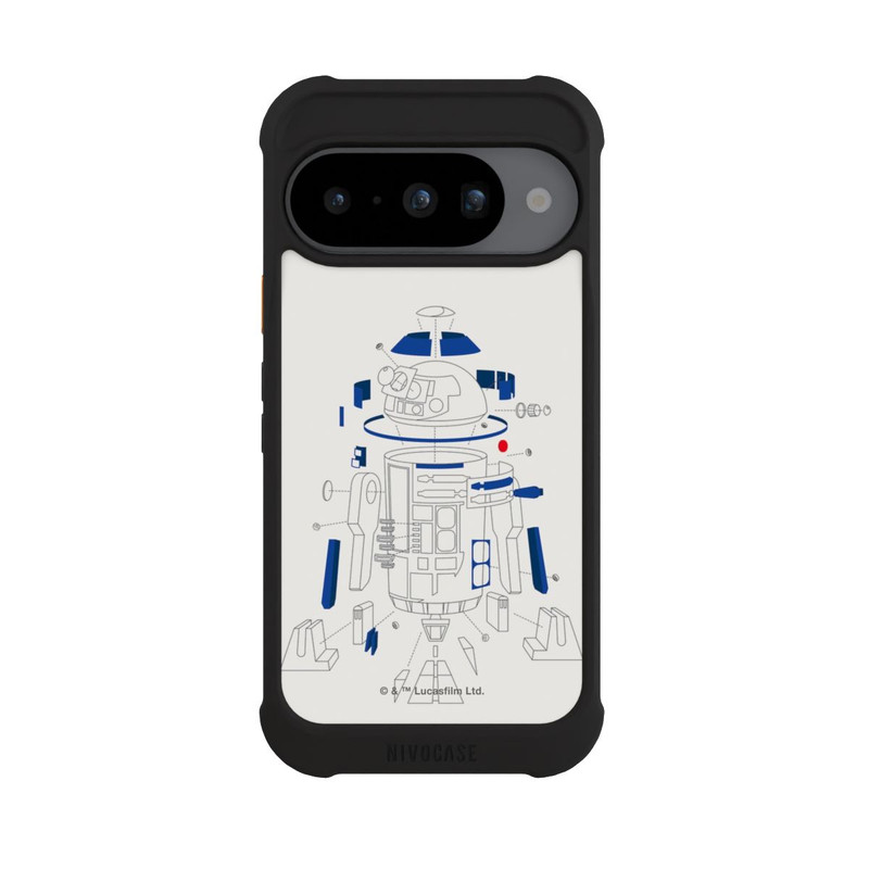 Pixel 10 NIVOmax R2D2 Explosionszeichung - StarWars 8