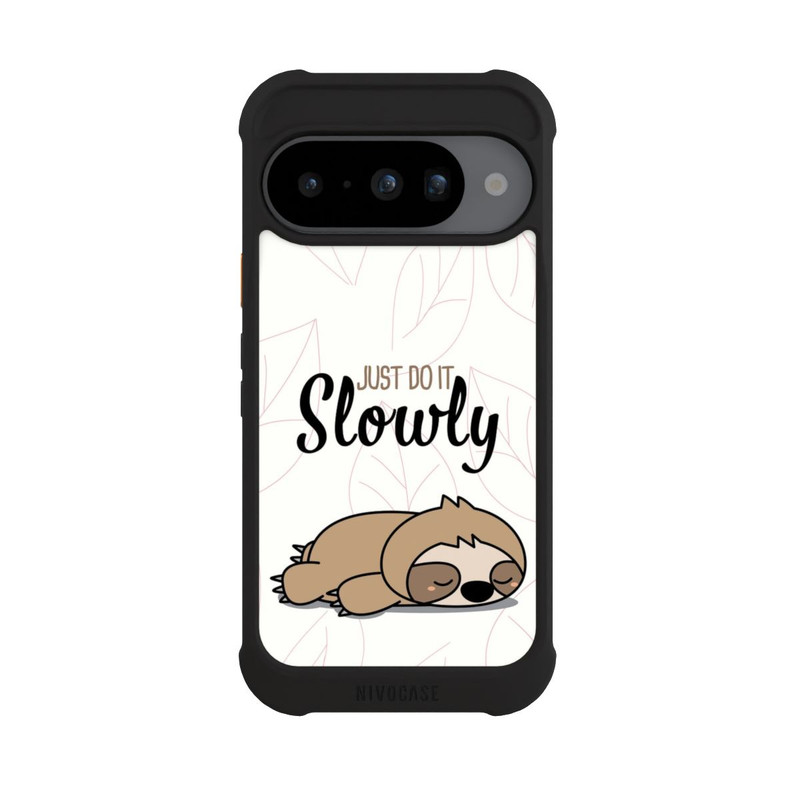 Pixel 10 NIVOmax Just Do It Slowly Paresseux
