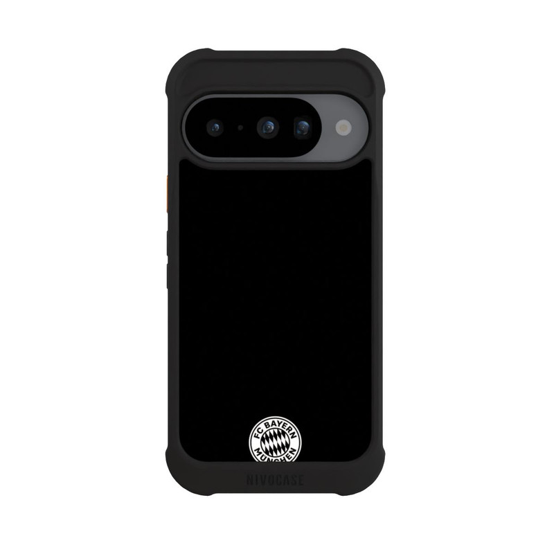 Pixel 10 NIVOmax Classic FCB Logo - white on black