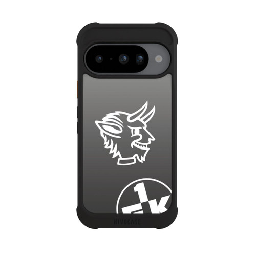 Google Pixel 10 NIVOmax Teufelskopf FCK auf Schwarz