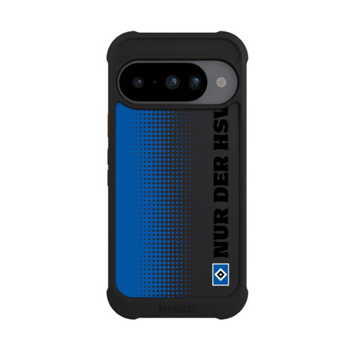 Google Pixel 10 NIVOmax Nur der HSV - Rautenraster Blau - ohne Hintergrund