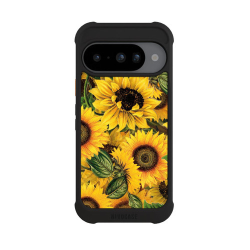Google Pixel 10 NIVOmax Sonnenblumenmuster