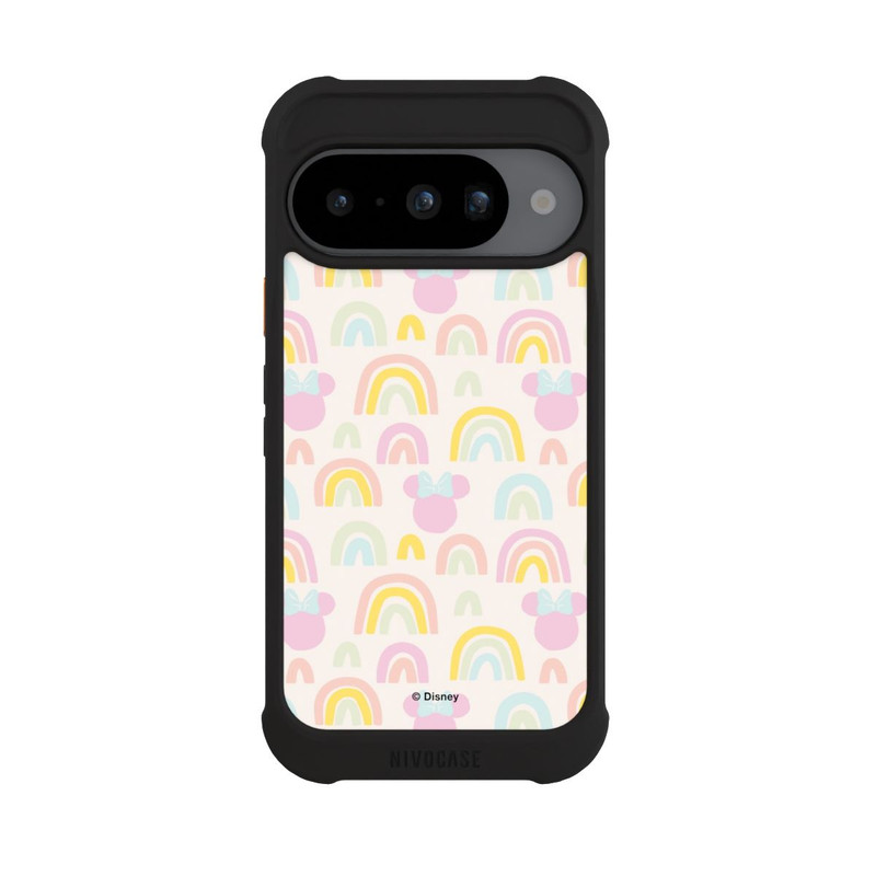 Pixel 10 NIVOmax Minnie Motif arc-en-ciel