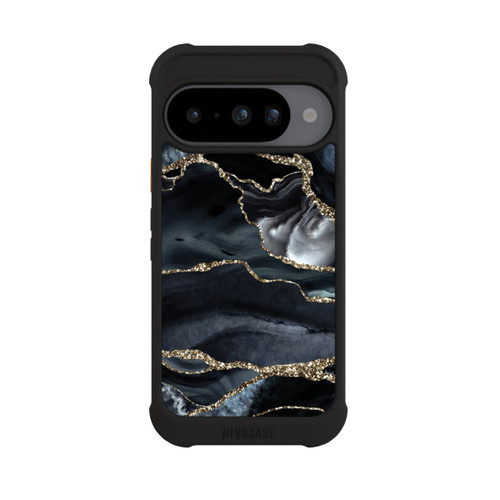 Google Pixel 10 NIVOmax Or marbré foncé Aspect pailleté