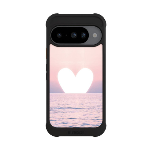 Google Pixel 10 NIVOmax Herz-Sonnenuntergang