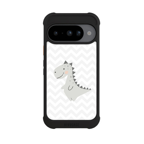 Google Pixel 10 NIVOmax Grauer Dino