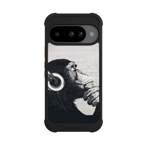Google Pixel 10 NIVOmax Musiker Affe