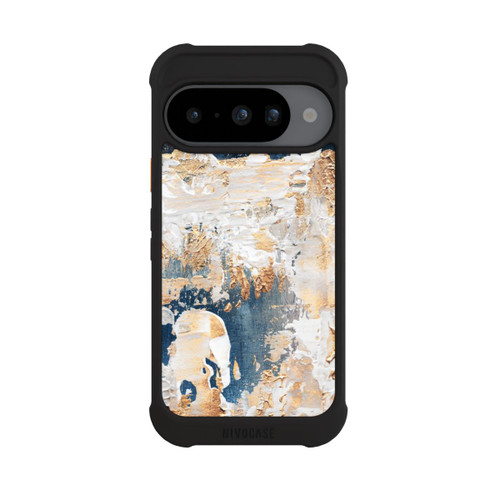 Google Pixel 10 NIVOmax Abstraction Bleu et Or