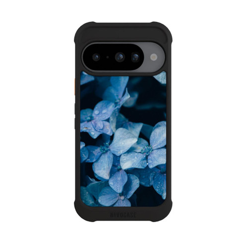 Google Pixel 10 NIVOmax Fleurs bleues 2