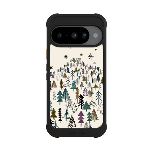 Google Pixel 10 NIVOmax Bergbäume Wald Lila