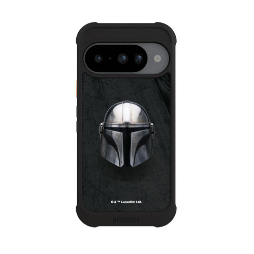 Google Pixel 10 NIVOmax Schwarzer Mandalorianer Helm