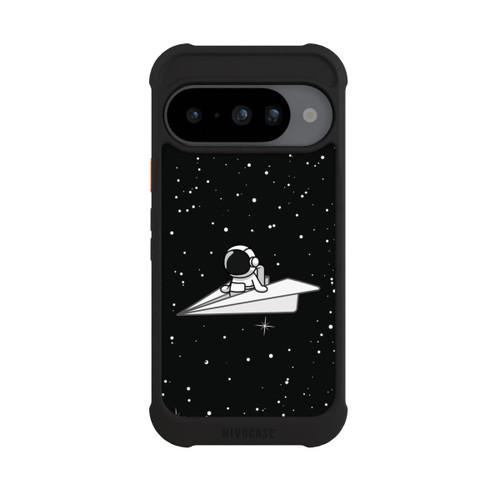 Google Pixel 10 NIVOmax Astronaut Paper Plane Comic