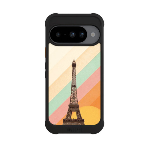 Google Pixel 10 NIVOmax Tour Eiffel arc-en-ciel