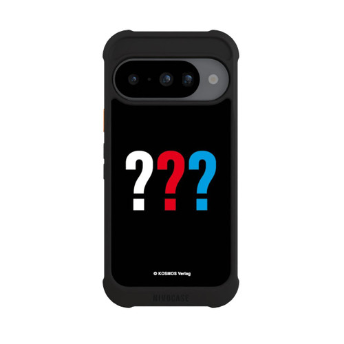 Google Pixel 10 NIVOmax Drei Fragezeichen Logo