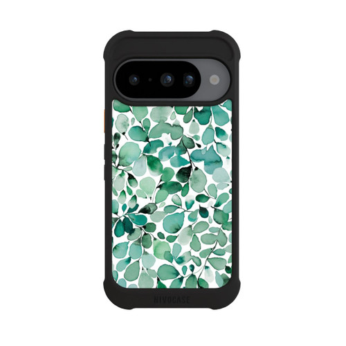Google Pixel 10 NIVOmax Aquarellmuster Blätter