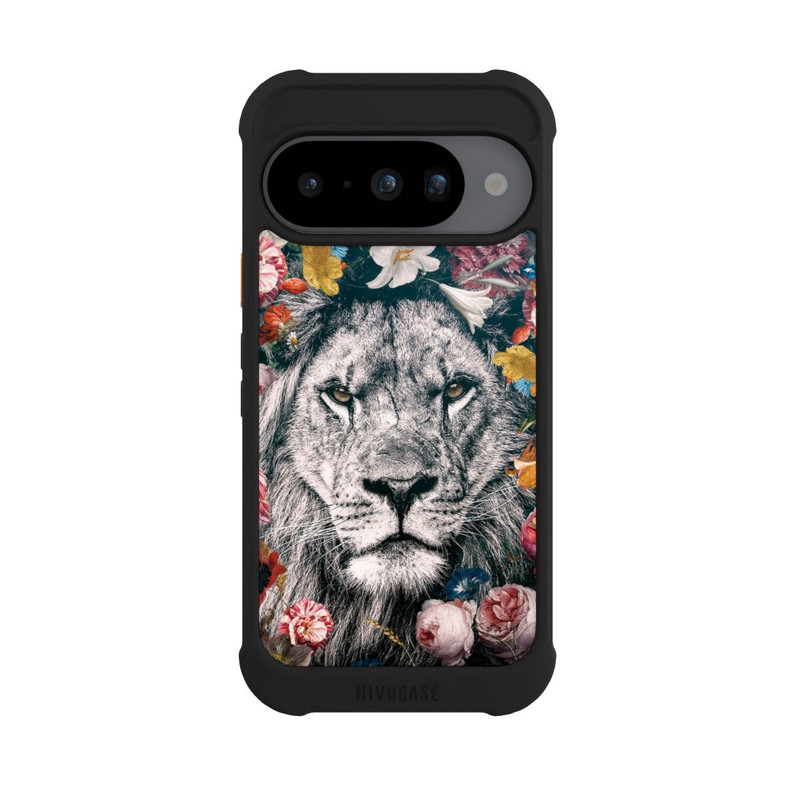Pixel 10 NIVOmax Lion Flowers
