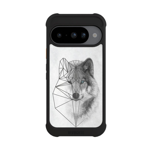 Google Pixel 10 NIVOmax Polygonaler Wolf
