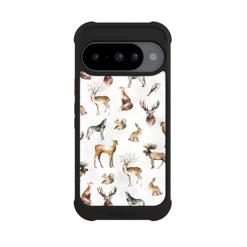 Google Pixel 10 NIVOmax Animaux d'hiver des bois