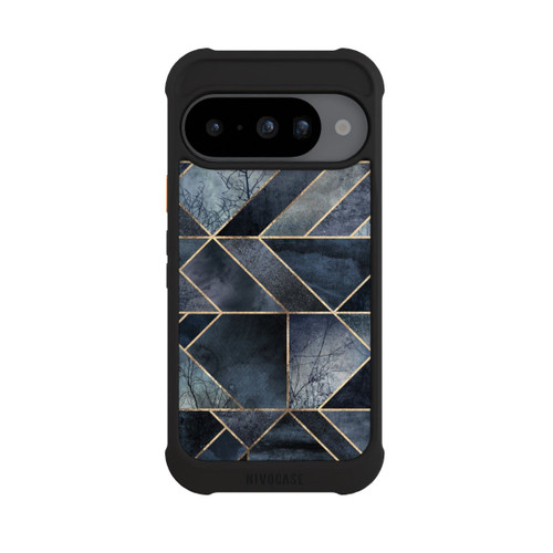 Google Pixel 10 NIVOmax Nature Abstraite Bleu Foncé