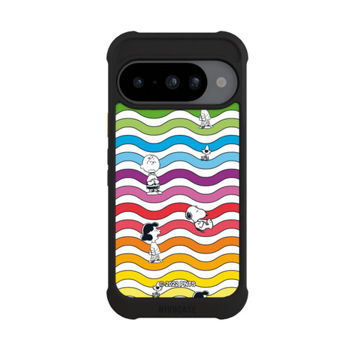 Google Pixel 10 NIVOmax Snoopy Pattern Arc-en-ciel