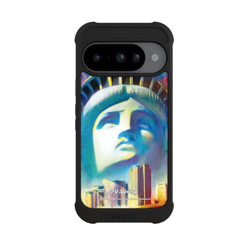 Google Pixel 10 NIVOmax New York Liberty Art By P.D. Moreno