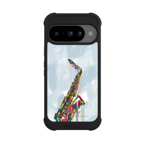 Google Pixel 10 NIVOmax Saxophone Art By P.D. Moreno