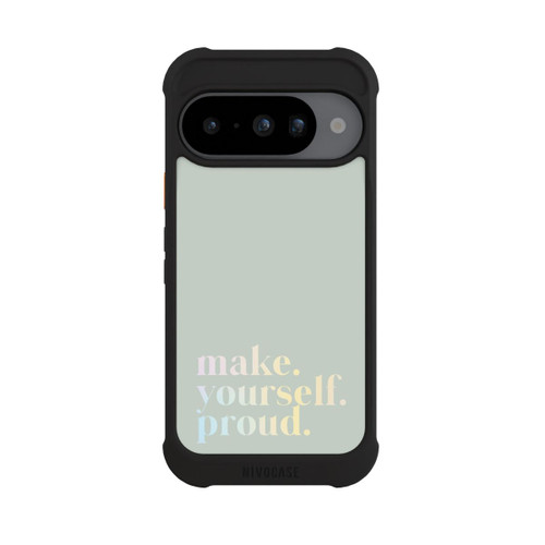 Google Pixel 10 NIVOmax Make Yourself Proud Quote-Mint and Gradient