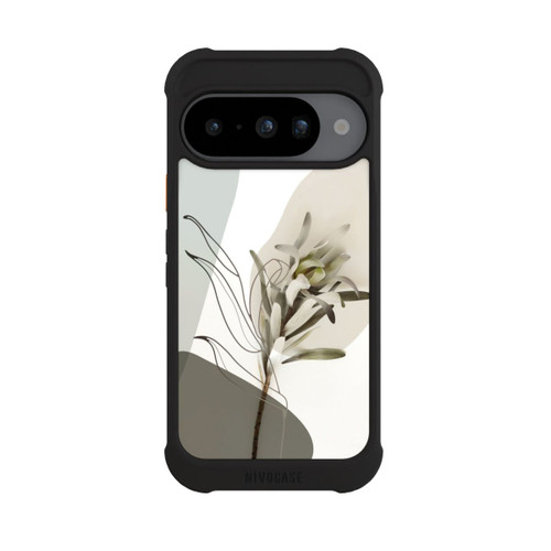 Google Pixel 10 NIVOmax Boho Line Art Olivgrün