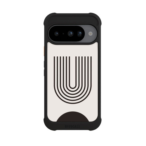 Google Pixel 10 NIVOmax Moderne Kunst Schwarze Linien