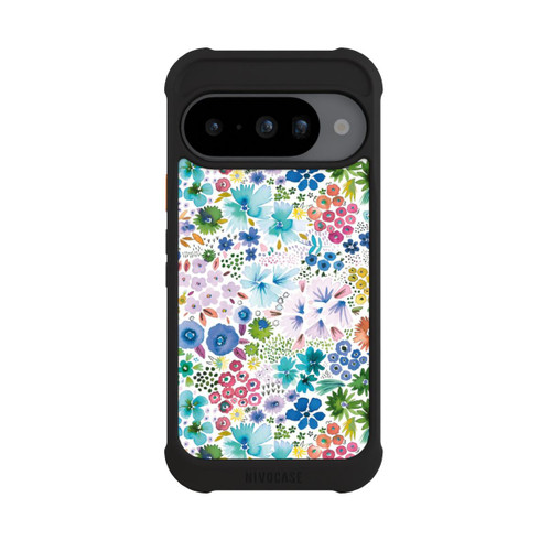 Google Pixel 10 NIVOmax Petites Fleurs de Printemps Bleues