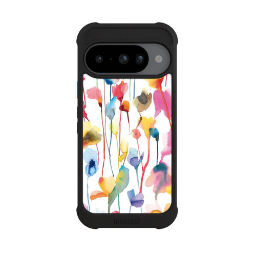 Google Pixel 10 NIVOmax Aquarell Wildblumen bunt