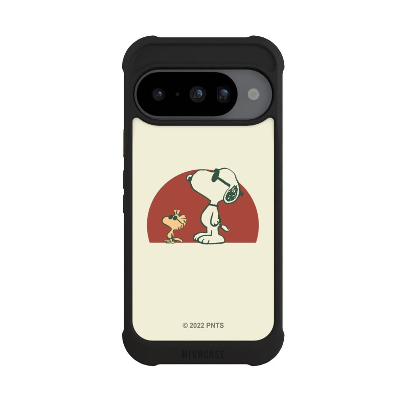 Pixel 10 NIVOmax Snoopy Woodstock weit draußen