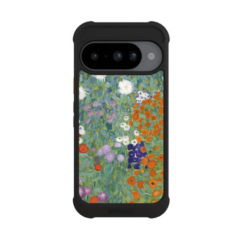 Google Pixel 10 NIVOmax Jardin en Fleur - Gustav Klimt