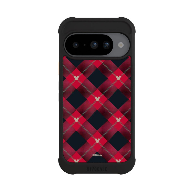 Pixel 10 NIVOmax Motif de Noël Mickey rouge