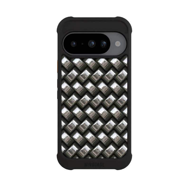 Pixel 10 NIVOmax Glamour Silver Metal
