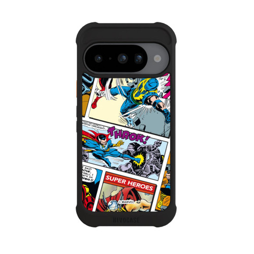 Google Pixel 10 NIVOmax Marvel Retro Comic Blue