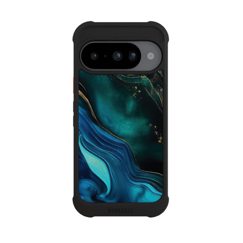 Google Pixel 10 NIVOmax Encre bleue et dorée
