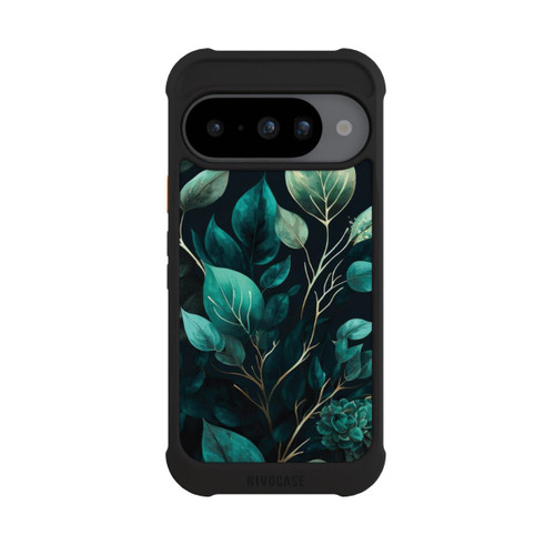 Google Pixel 10 NIVOmax Eukalyptus dunkler Hintergrund