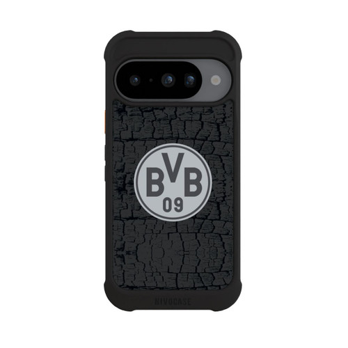 Google Pixel 10 NIVOmax BVB Maillot charbon et acier