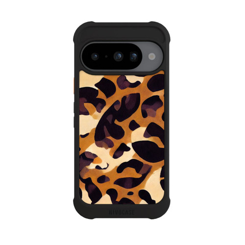 Google Pixel 10 NIVOmax motif lion marron clair