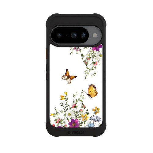 Google Pixel 10 NIVOmax Papillons et fleurs colorées
