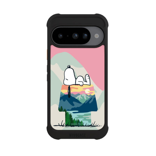 Google Pixel 10 NIVOmax Snoopy à l'extérieur