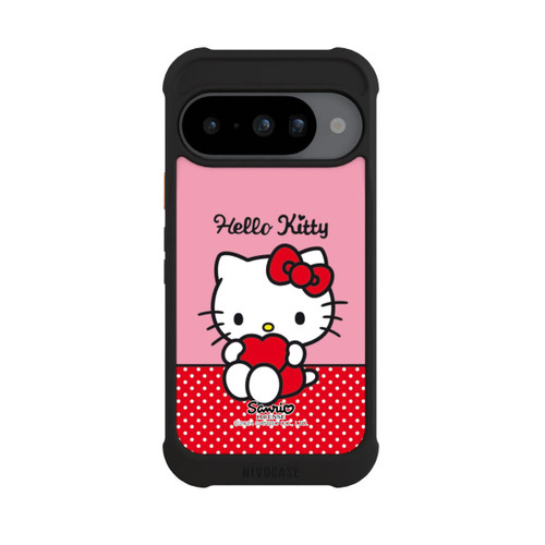Google Pixel 10 NIVOmax Hello Kitty sitzend mit Herz
