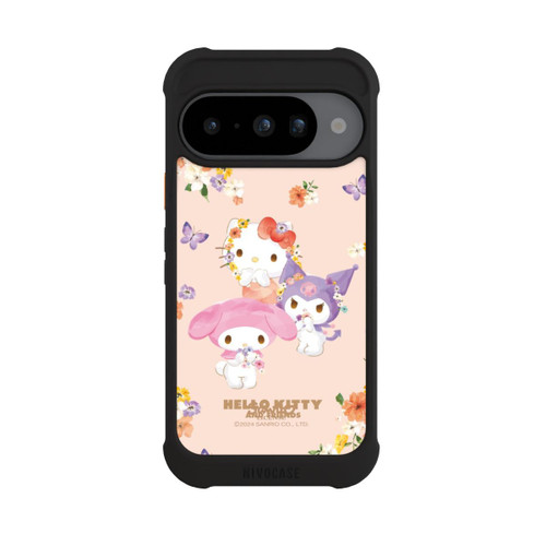 Google Pixel 10 NIVOmax Hello Kitty Frühlingsblumen