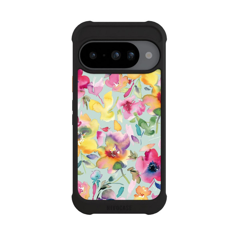 Pixel 10 NIVOmax Künstlerischer Sommer Psychedelic Floral