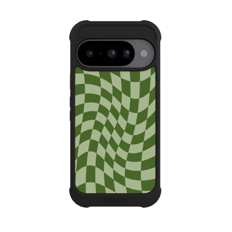 Pixel 10 NIVOmax Checkerboard green