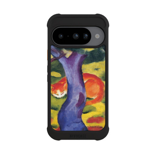 Google Pixel 10 NIVOmax Cat Behind Tree by Franz Marc