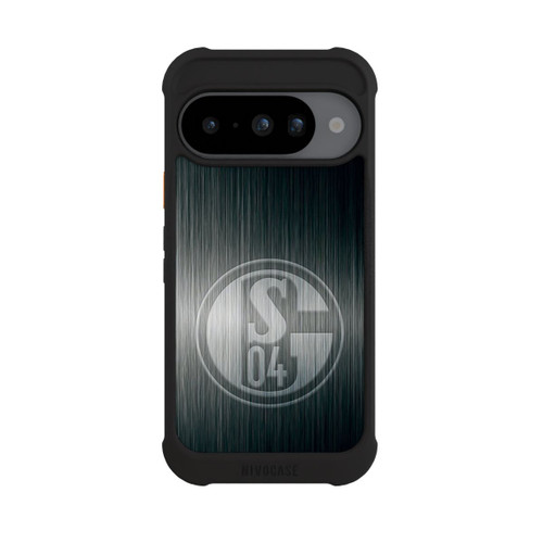 Google Pixel 10 NIVOmax Schalke 04 Metall Look