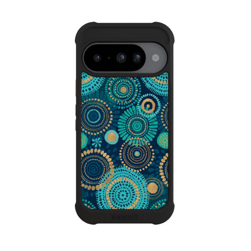 Google Pixel 10 NIVOmax Blockprint India Teal Gold