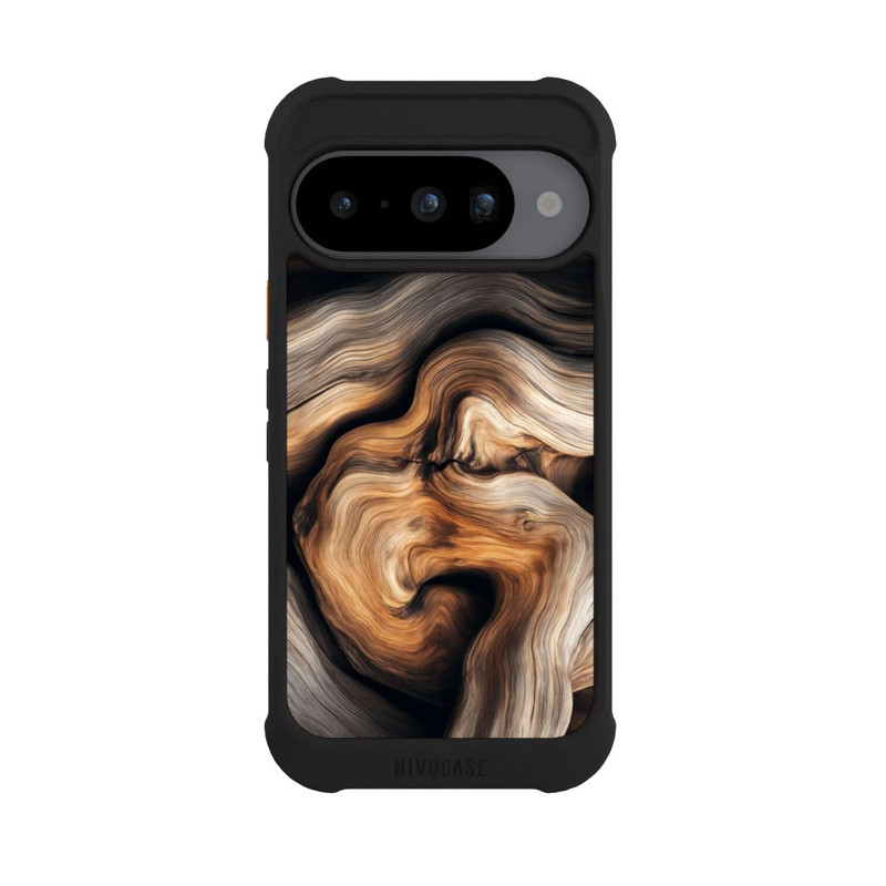 Pixel 10 NIVOmax Rustic Wood